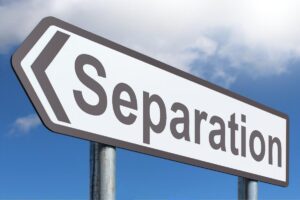 frica de separare